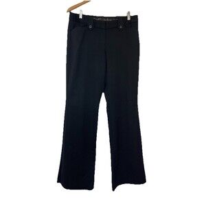 Express Design Studio Women's 6 Black Wool Blend Trouser Work Pants